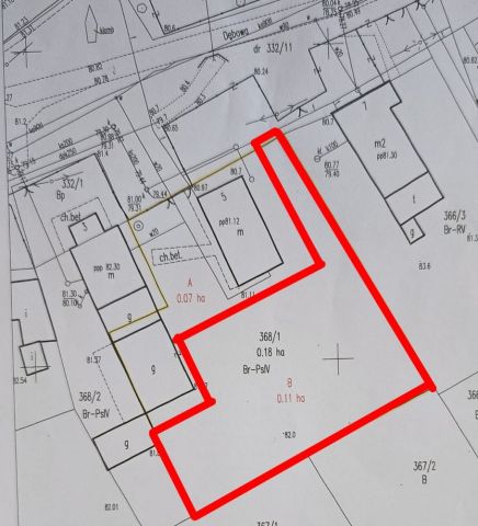 Działka rolno-budowlana Łochowice, ul. Dębowa. Zdjęcie 1