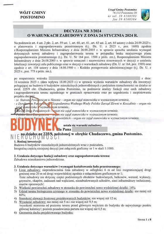 Działka budowlana Ronino. Zdjęcie 9