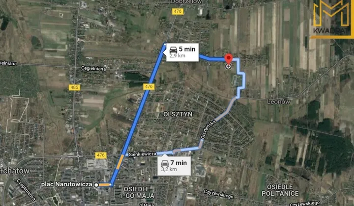 Działka budowlana Bełchatów