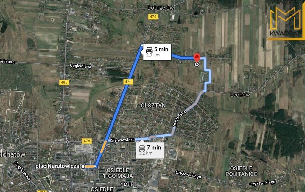 Działka budowlana Bełchatów. Zdjęcie 1