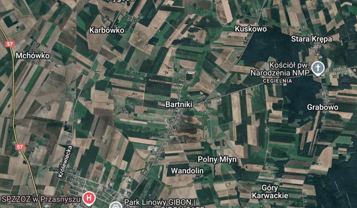 Mieszkanie 4-pokojowe Bartniki