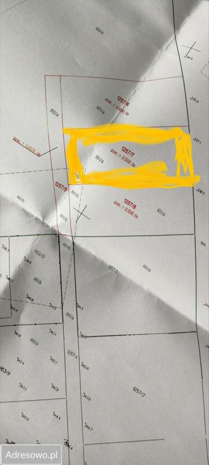 Działka budowlana Budzów Budzów-Kolonia. Zdjęcie 2