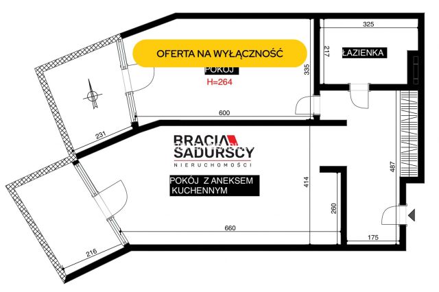 Mieszkanie 2-pokojowe Kraków Krowodrza, ul. Armii Krajowej. Zdjęcie 40