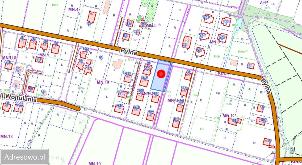 Działka inwestycyjna Kraków Zwierzyniec, ul. Pylna. Zdjęcie 5