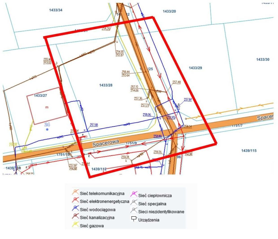 Działka budowlana Kończyce Małe, ul. Spacerowa. Zdjęcie 5
