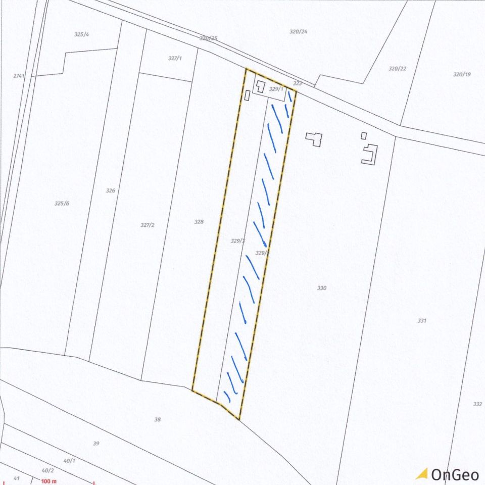 Działka budowlana Biskupice Kąty, ul. Chorońska. Zdjęcie 3