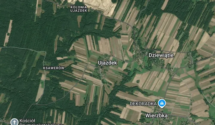 Działka inna Ujazdek
