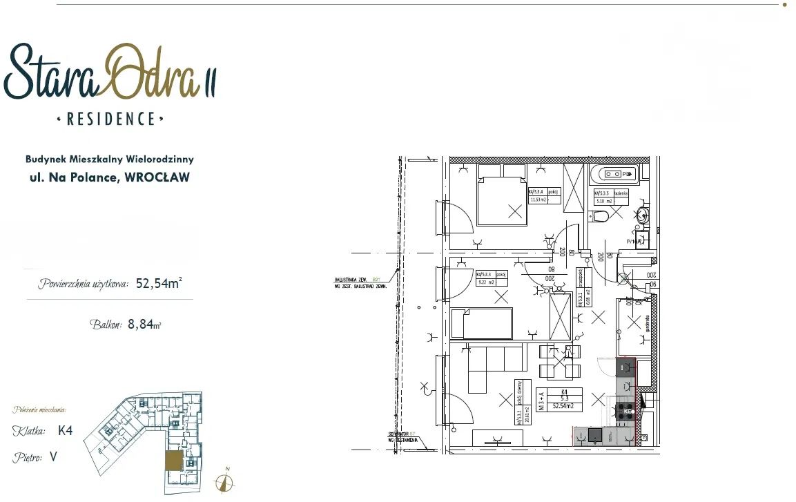 Mieszkanie 3-pokojowe Wrocław Polanka, ul. Na Polance. Zdjęcie 7