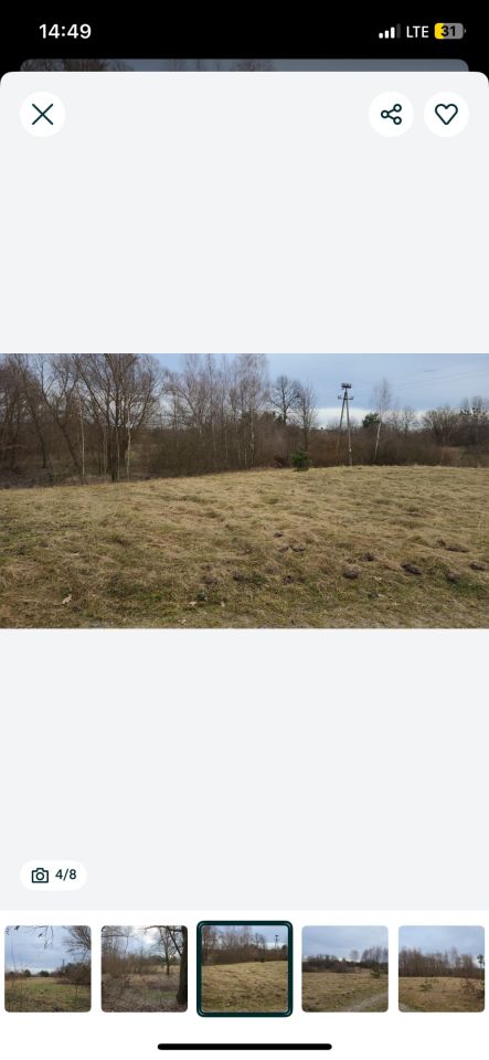 Działka rolno-budowlana Niemirów. Zdjęcie 6