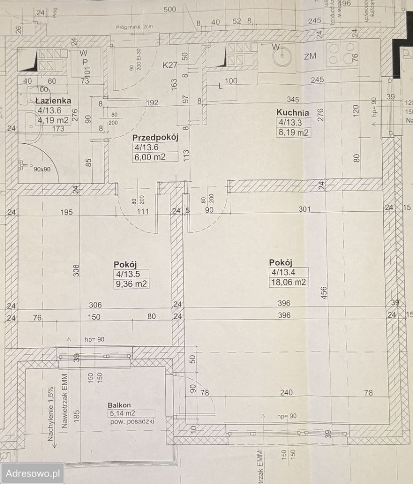 Mieszkanie 2-pokojowe Oława, ul. Zaciszna. Zdjęcie 9