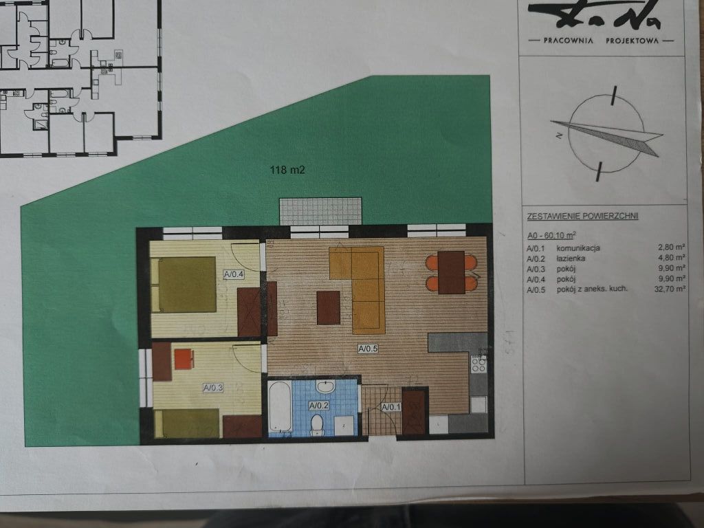 Mieszkanie 3-pokojowe Stargard, ul. Ignacego Łukasiewicza. Zdjęcie 7