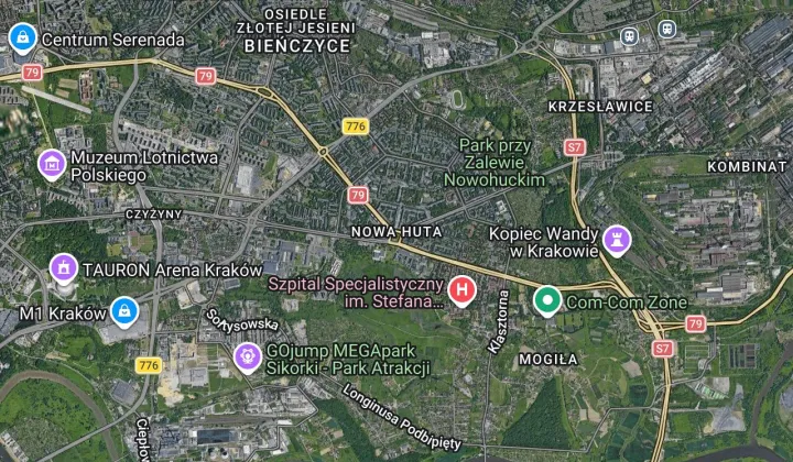 Mieszkanie 3-pokojowe Kraków Nowa Huta, os. Na Skarpie