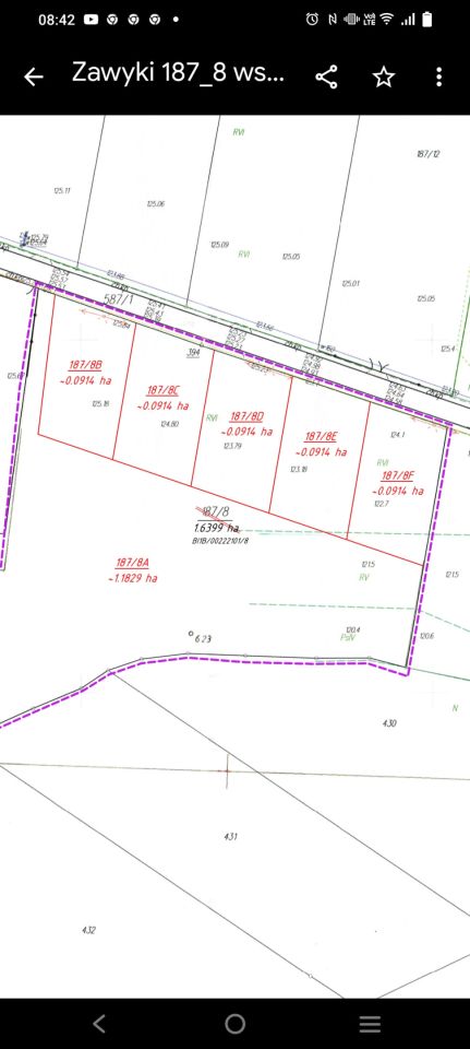 Działka budowlana Zawyki Tatarska