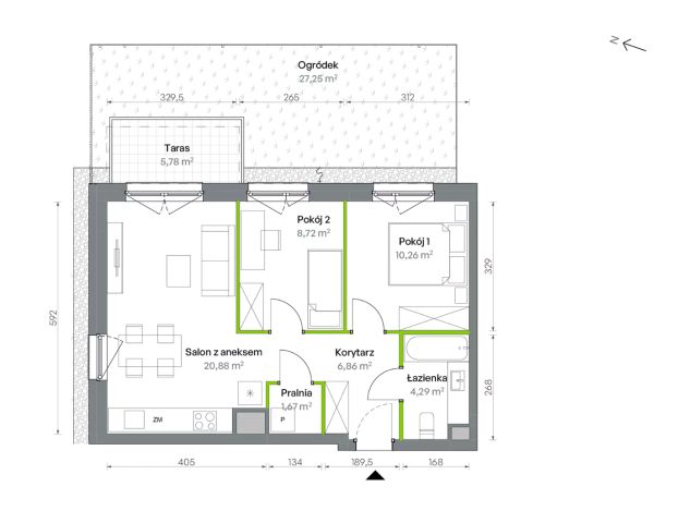 Mieszkanie 3-pokojowe Warszawa Targówek, ul. Oliwska. Zdjęcie 16