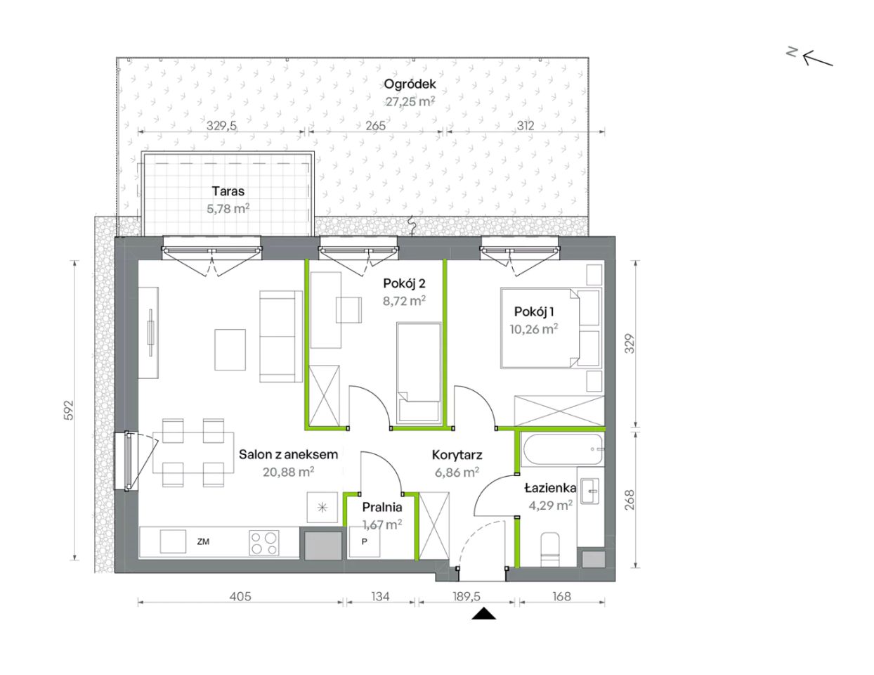Mieszkanie 3-pokojowe Warszawa Targówek, ul. Oliwska. Zdjęcie 16