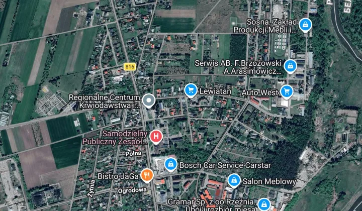 Działka budowlana Włodawa, ul. Alfreda Sokołowskiego