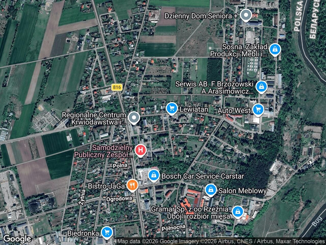 Działka budowlana Włodawa, ul. Alfreda Sokołowskiego. Zdjęcie 1