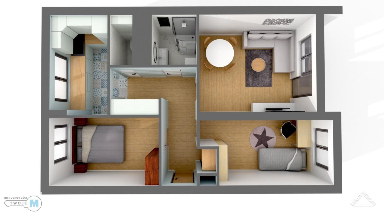 Mieszkanie 3-pokojowe Kielce KSM, ul. Daleka. Zdjęcie 15