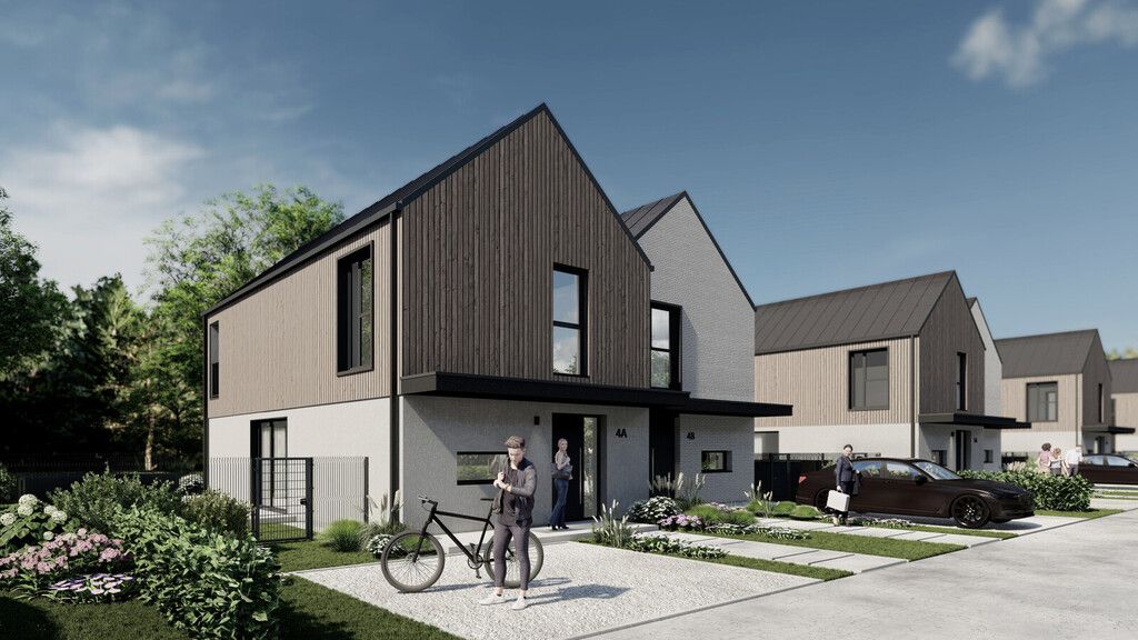 bliźniak, 4 pokoje Pabianice, ul. Nowowolska. Zdjęcie 4