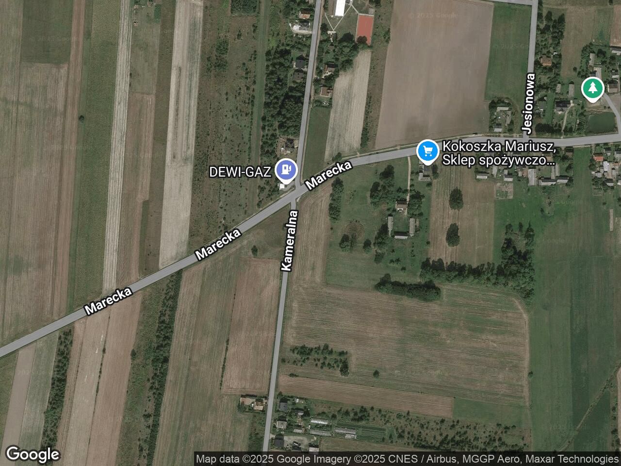 Działka budowlana Mokra Wieś, ul. Kameralna