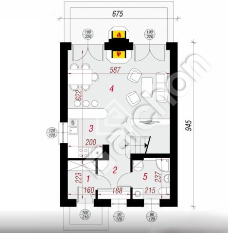 dom wolnostojący, 4 pokoje Kłaj. Zdjęcie 14