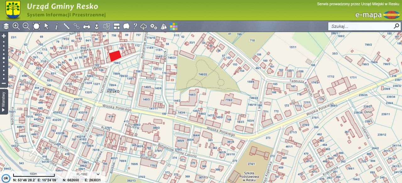 Działka budowlana Resko, ul. Długa