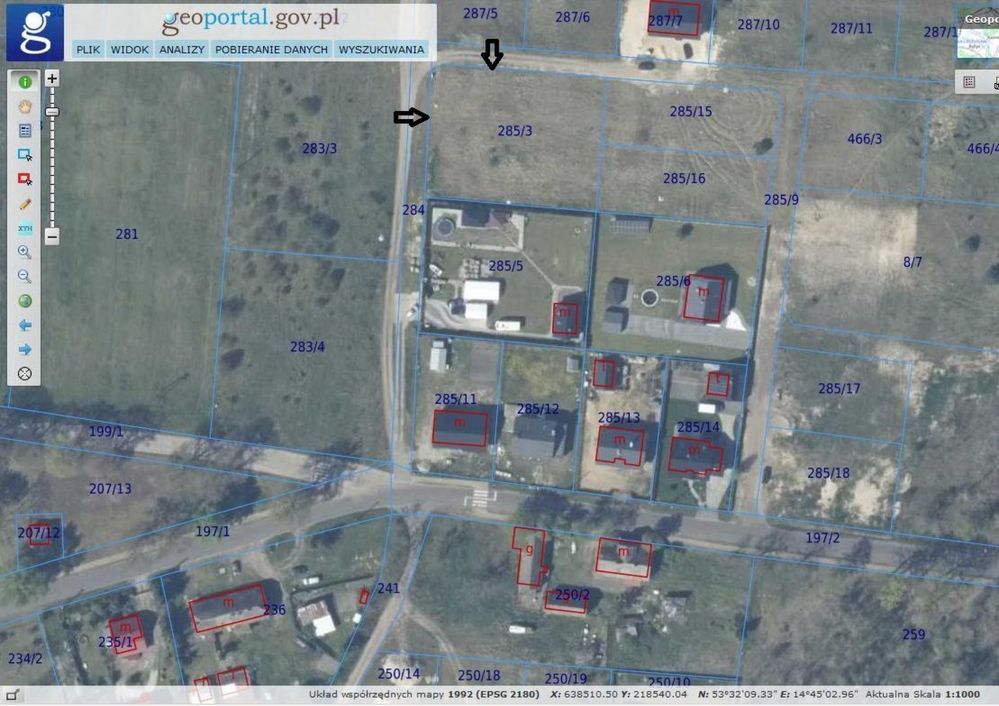 Działka budowlana Komarowo. Zdjęcie 5