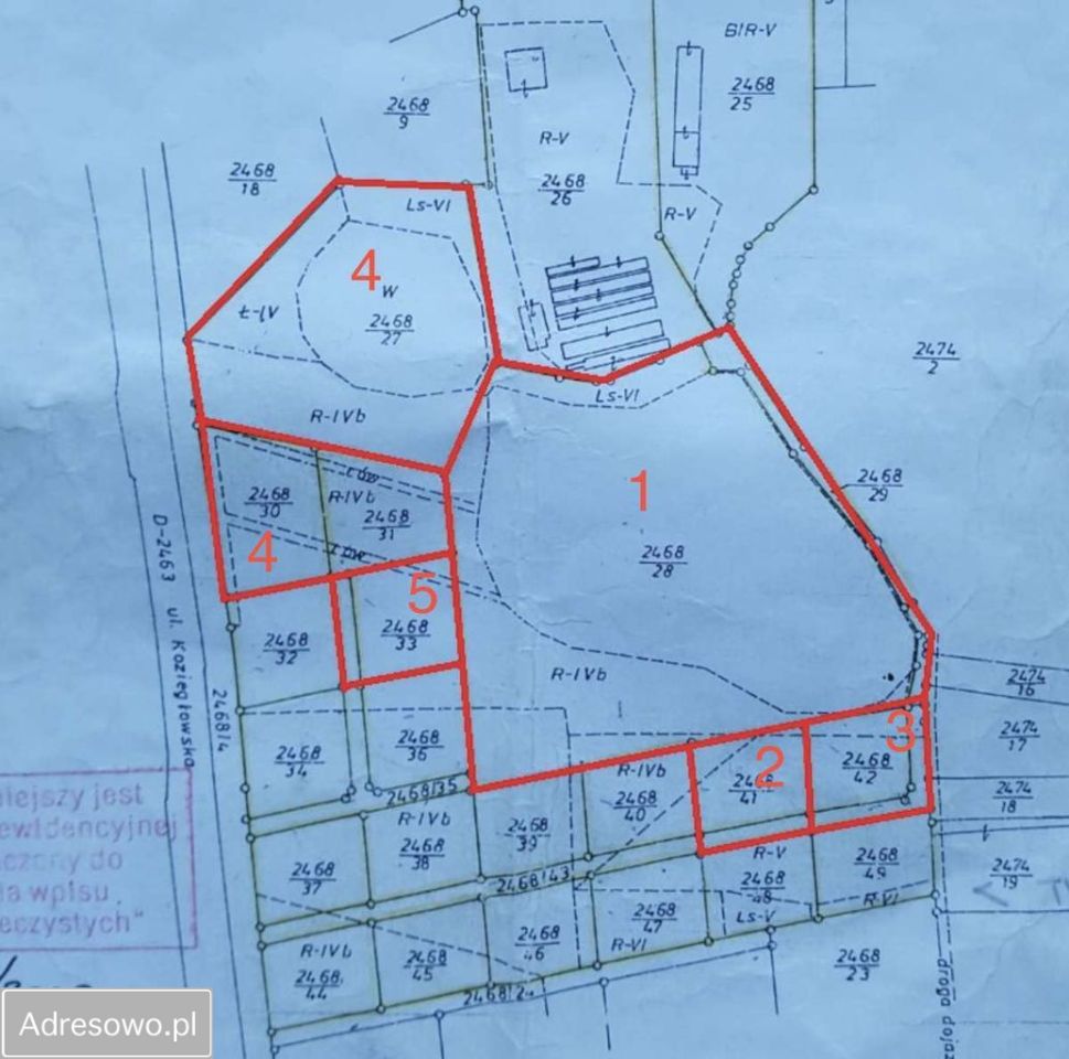 Działka inwestycyjna Żarki, ul. Koziegłowska. Zdjęcie 8
