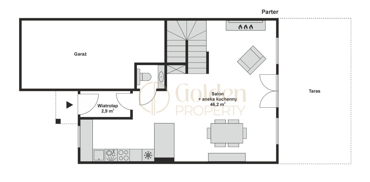 dom szeregowy, 6 pokoi Rumia, ul. Rajska. Zdjęcie 25
