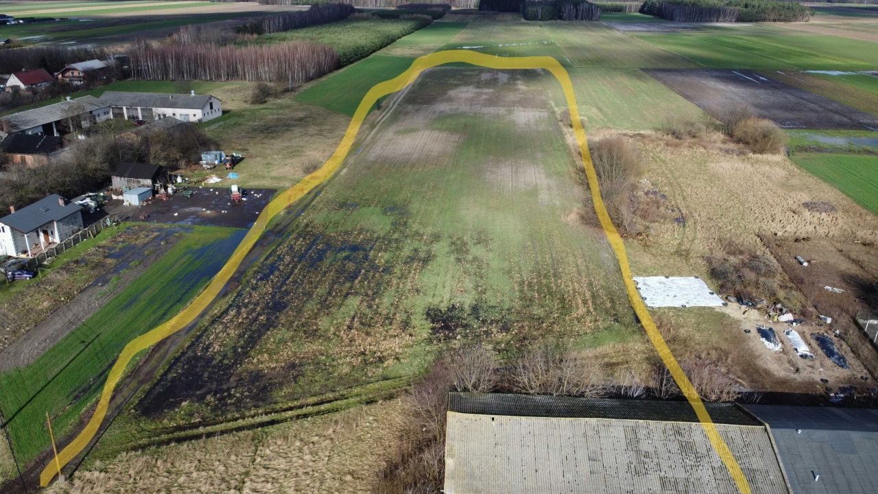 Działka inwestycyjna Szadek