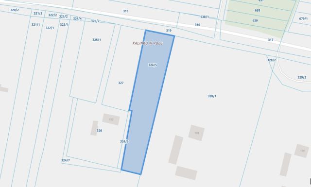 Działka budowlana Kalinko. Zdjęcie 3