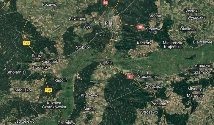 Działka budowlana Ujście