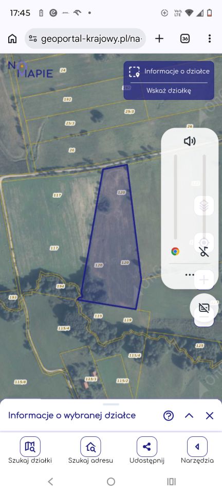 Działka rolna Karszewo. Zdjęcie 2