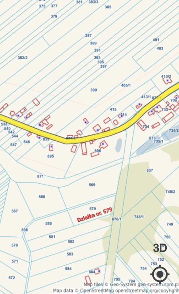 Działka rekreacyjna Rembieszów. Zdjęcie 3