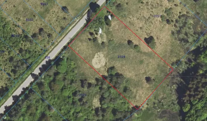 Działka rekreacyjna Ożenna