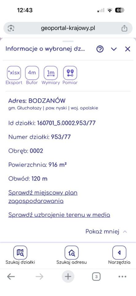 Działka budowlana Głuchołazy. Zdjęcie 4