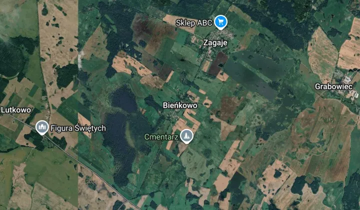 Działka rolna Bieńkowo