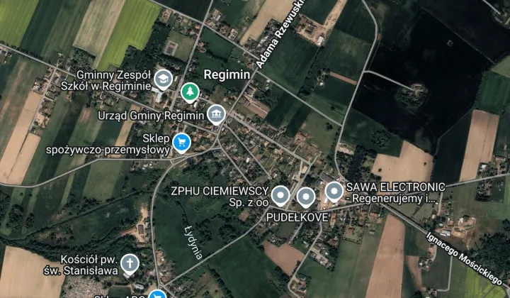 Działka budowlana Regimin, ul. Jadwigi Kamińskiej