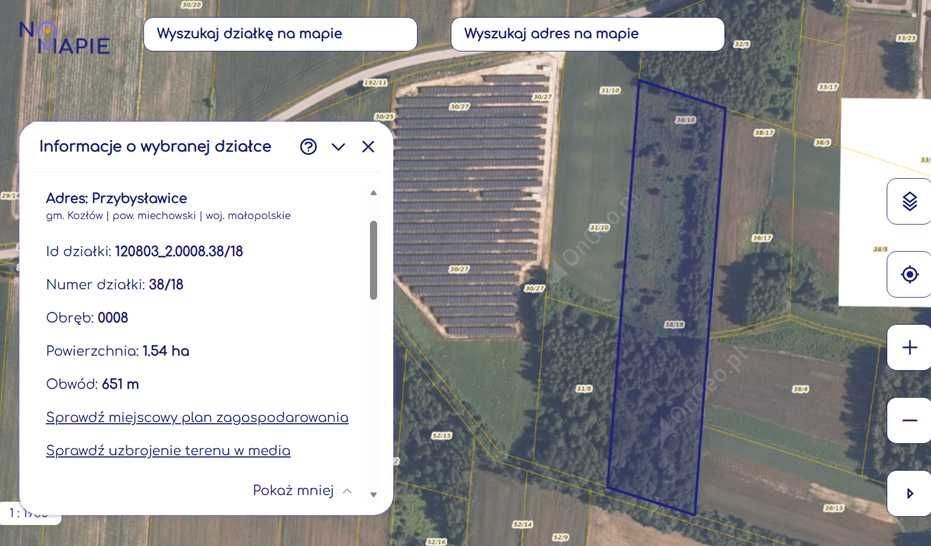 Działka rolna Przybysławice. Zdjęcie 2