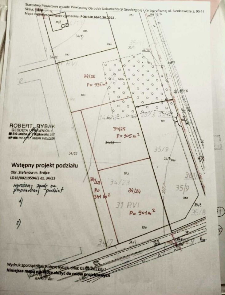 Działka budowlana Budy Wandalińskie. Zdjęcie 6