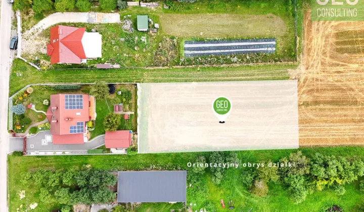 Działka budowlana Kozierów