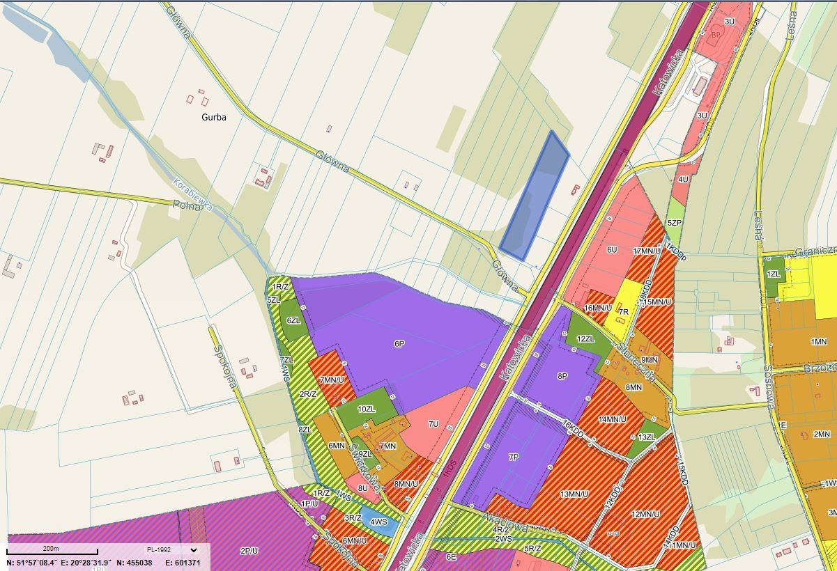 Działka inwestycyjna Gurba, ul. Główna. Zdjęcie 11