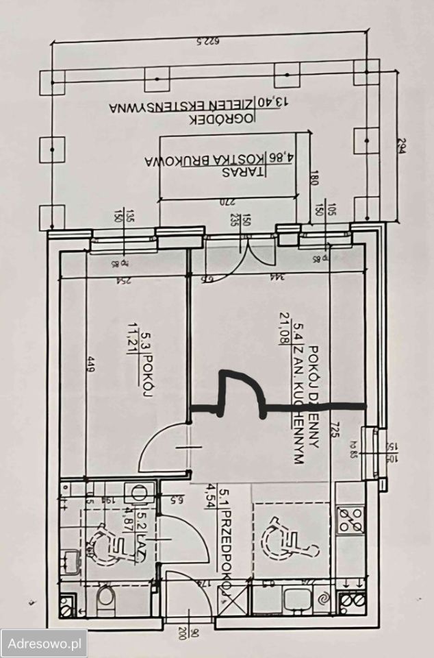 Mieszkanie 2-pokojowe Czarnochowice. Zdjęcie 6
