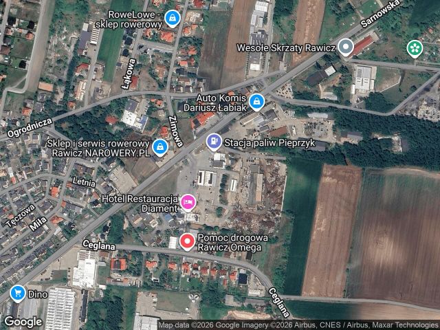 Działka inwestycyjna Rawicz Sarnowa, ul. Transportowców. Zdjęcie 1