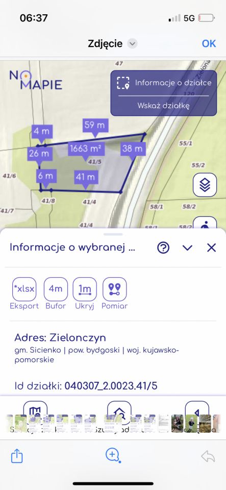Działka budowlana Zielonczyn, ul. Zielona. Zdjęcie 3