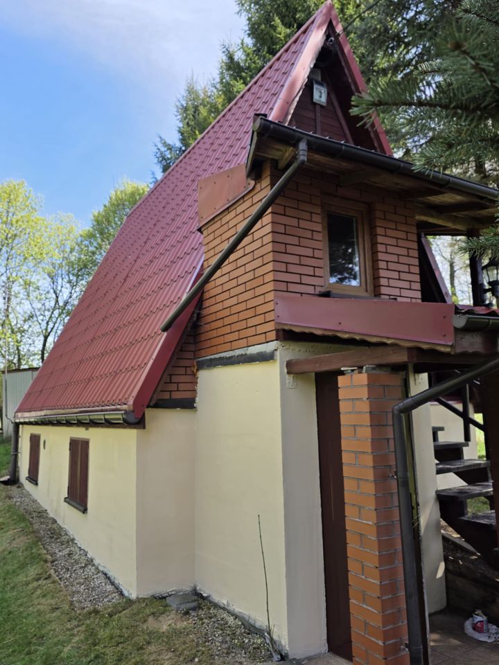 dom letniskowy, 4 pokoje Ślemień, ul. Pod Lasem. Zdjęcie 9