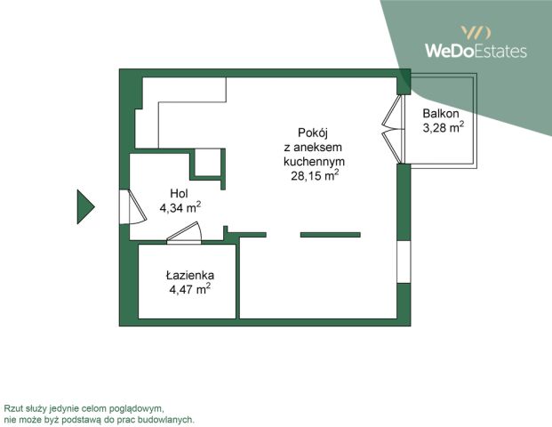 Mieszkanie 2-pokojowe Warszawa Mokotów, ul. Bobrowiecka. Zdjęcie 20