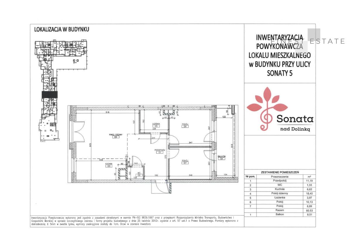 Mieszkanie 3-pokojowe Warszawa Mokotów, ul. Sonaty. Zdjęcie 16