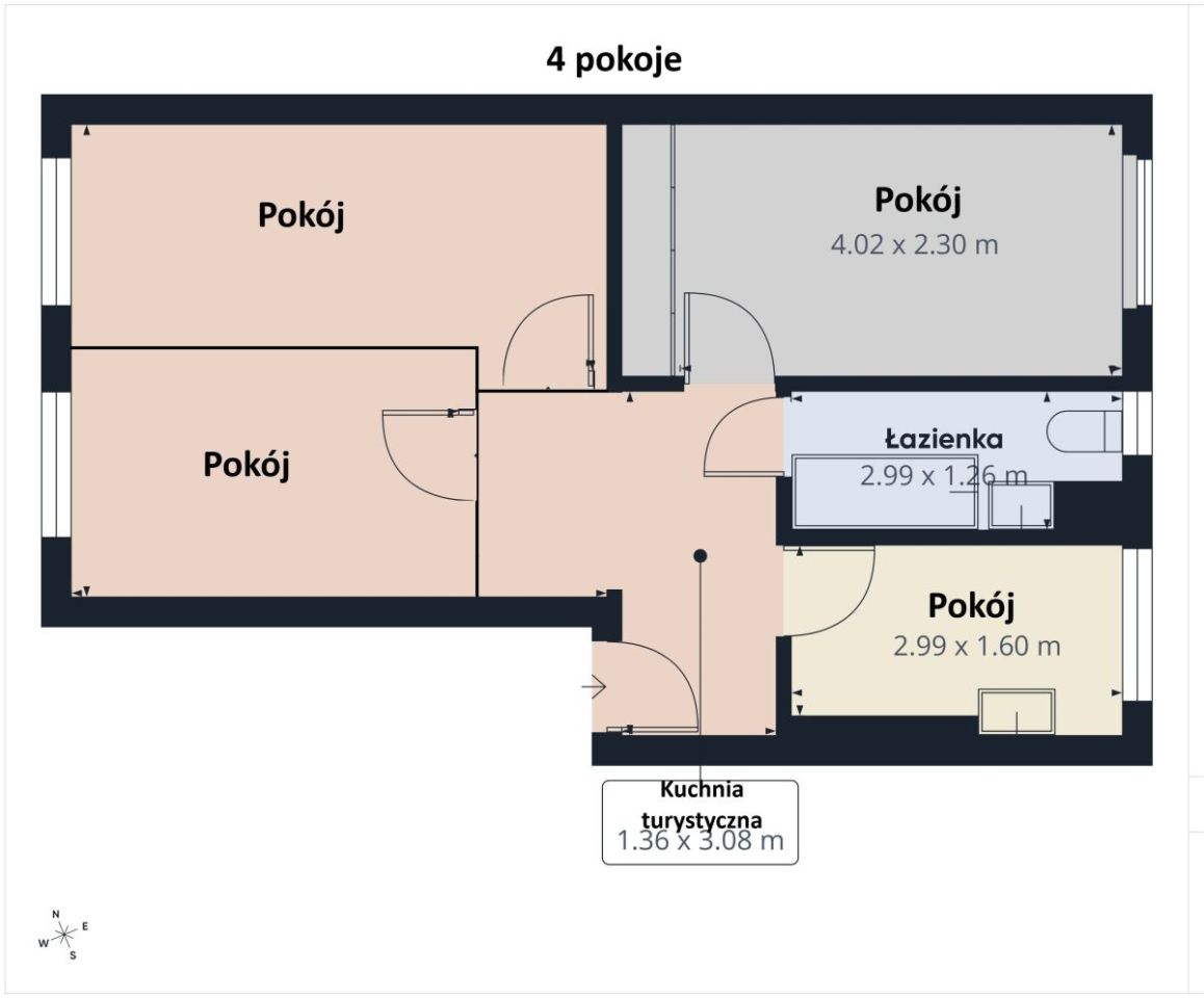 Mieszkanie 2-pokojowe Gdańsk, ul. Wygon. Zdjęcie 14