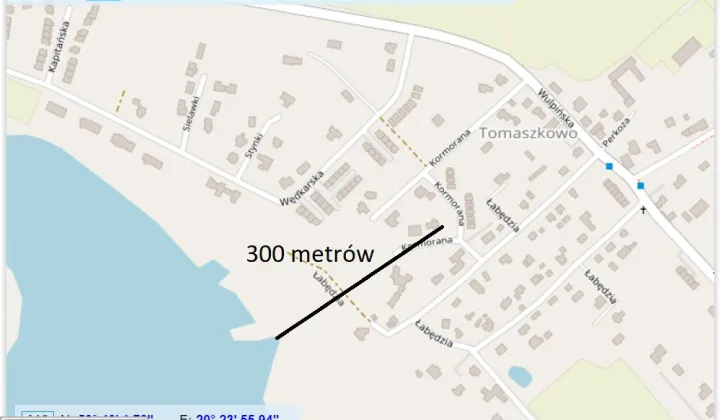 Działka budowlana Tomaszkowo, ul. Kormorana